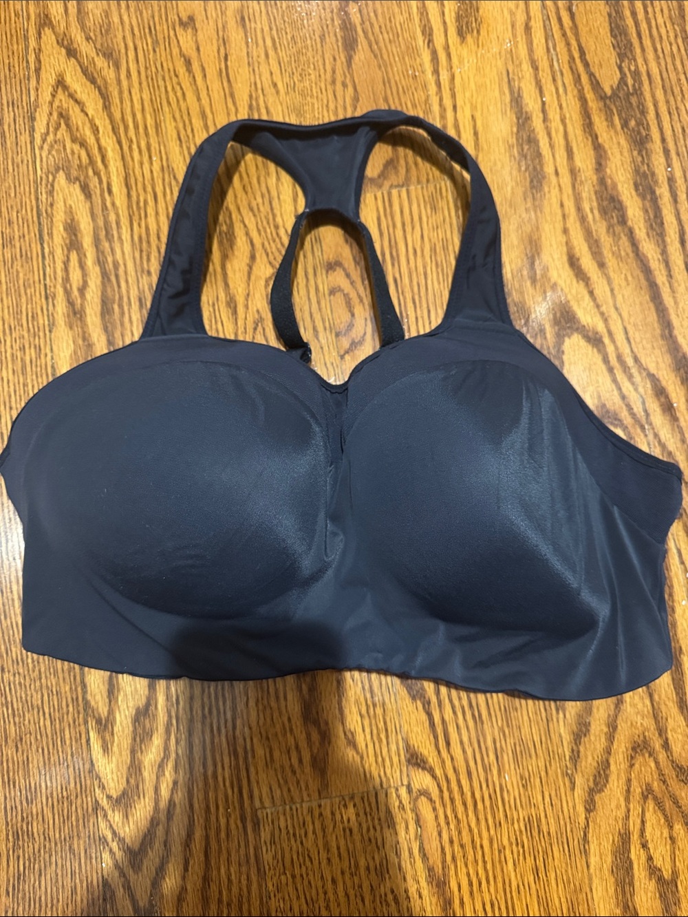 Nike Black Racerback Molded-Cup Sports Bra